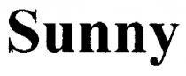 sunny