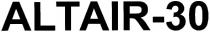 altair-30, altair 30, altair, 30
