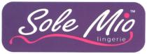 sole mio, sole, mio, міо, lingerie