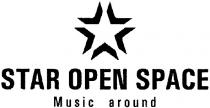 star open space, star, open, space, music around, music, around