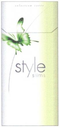 style, slims, selection verte, selection, verte