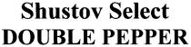 shustov select, shustov, select, double pepper, double, pepper