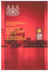 sun, ripened, tobacco, you can rely on pall mall to always have more imaginative ideas in tobacco, pall mall, pall, mall