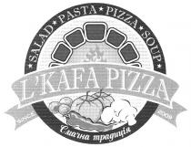 смачна традиція, смачна, традиція, l`kafa, lkafa, kafa, pasta, pizza, salad, soup, since, 2009, l`kafa pizza