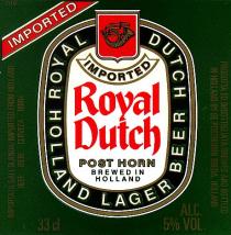 royal dutch post horn