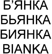 б`янка, бьянка, биянка, bianka, бянка