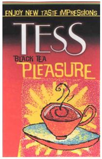 enjoy new taste impressions, enjoy, new, taste, impressions, tess, black tea, black, tea, pleasure