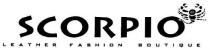 scorpio, leather fashion boutique, leather, fashion, boutique