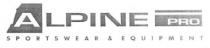 alpine, a, lpine, pro, sportswear&equipment, sportswear, equipment