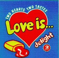love is delight two hearts two tastes
