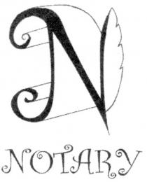 n, notary