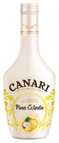 canari, flavour, colada, delicious, liqueur, pina, pina colada, premium, premium liqueur delicious faste, excellent, excellent flavour, faste