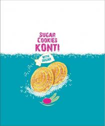 cookies, konti, sugar, sugar cookies konti, with, with sugar