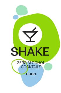alcohol, cocktails, hugo, shake, zero, zero alcohol cocktails
