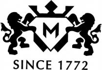 1772, since, since 1772, m, м