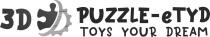dream, toys, etyd, puzzle, puzzle-etyd toys your dream, d, 3, 3d