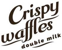 milk, double, waffles, crispy, crispy waffles double milk
