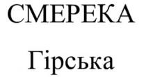 гірська, смерека, смерека гірська