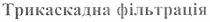 трикаскадна фільтрація, трикаскадна, фільтрація
