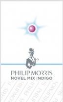 indigo, mix, morris, novel, novel mix indigo, philip, philip morris