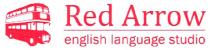 red arrow, english language studio, english, language, studio