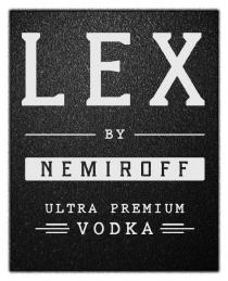 vodka, premium, ultra, nemiroff, lex, lex by nemiroff ultra premium vodka