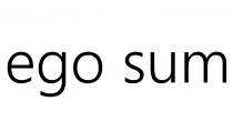 sum, ego, ego sum