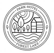 lake, forest, forest lake, hotel, park, park hotel