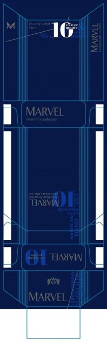 м, m, tobaccos, selected, selected tobaccos, blend, american, american blend, edition, anniversary, anniversary edition, 2013, since, since 2013, design, modern, modern design, quality, years, 10, 10 years of quality, selected, blue, demi, demi blue selected, marvel