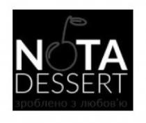 nota dessert, nota, dessert