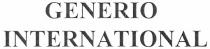 generio, generio international, international