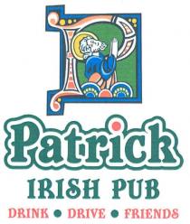 р, p, patrick irish pub, patrick, irish, pub, drink, drive, friends