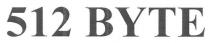 512 byte, 512, byte, вуте