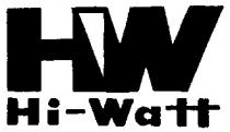 hw, hi-watt, watt