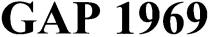 gap 1969, gap, 1969