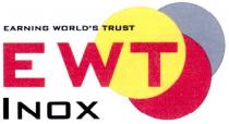 earning world`s trust ewt inox, earning, world, trust, ewt, inox, worlds