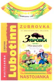 lubotinn, nastojanka, zubrovka, zubrovka lux, lux, зубровка люкс, зубровка, люкс, настоянка, л