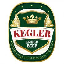 kegler, lager beer, lager, beer, brewed under the super vision of kegler, brewed, under, super, vision, kegler