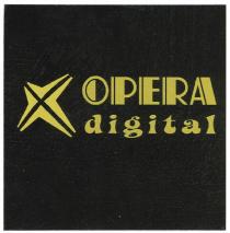 х, x, opera digital, opera, digital