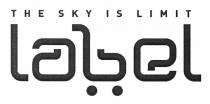 the sky is limit label, sky, is, limit, label