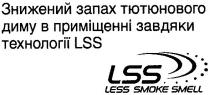 знижений запах тютюнового диму в приміщенні завдяки технології lss, lss, знижений, запах, тютюнового, диму, приміщенні, завдяки, технології, lss, less smoke smell, less, smoke, smell