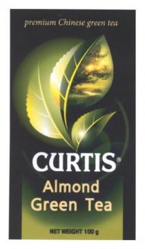 curtis, almond, green, tea, almond green tea, premium chinese green tea, premium, chinese
