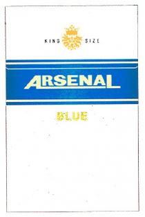 arsenal, king size, king, size, blue
