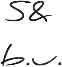 s&, s, &, 5&, 5, b.v., bv, b.u., bu, sbu, sbv