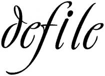 defile
