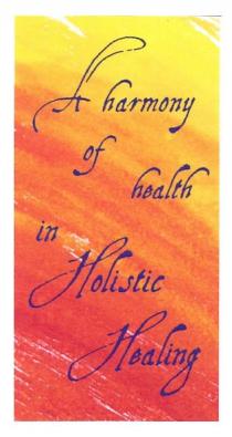 a harmony of health in holistic healing, harmony, health, holistic, healing