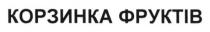 корзинка фруктів, корзинка, фруктів