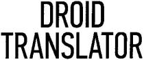droid translator, droid, translator