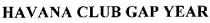 havana club gap year, havana, club, gap, year
