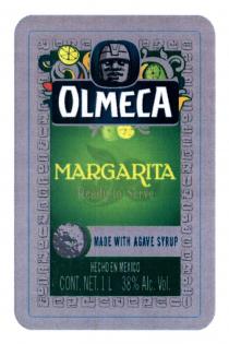 margarita, olmeca, ready to serve, ready, serve, made with agave syrup, made, agave, syrup, hecho en mexico, hecho, mexico